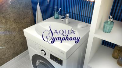 Раковина над стиральной машиной Aqua Symphony Classik