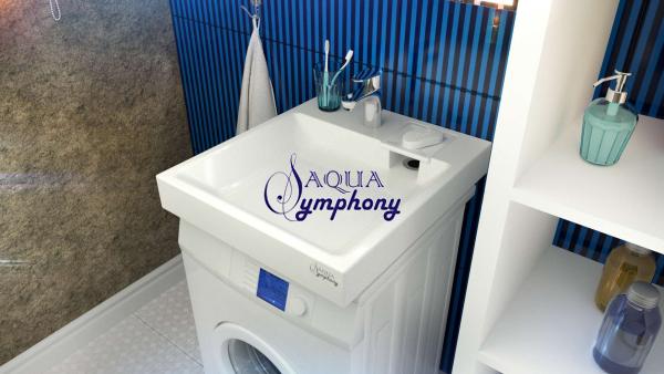 Раковина над стиральной машиной Aqua Symphony Jazz Compact